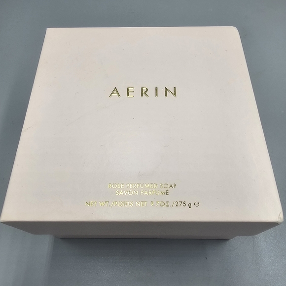 Aerin Rose Perfumed Heart Soap And Ribbed Heart Dish Brand New - Picture 4 of 16
